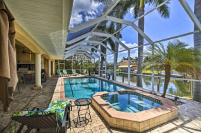 Sunny and Upscale Cape Coral Villa on the Canal